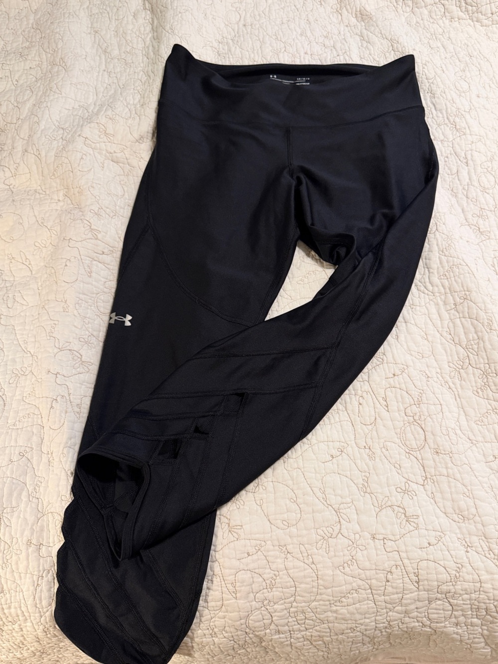 TWO PAIR Under Armour Crop Tights